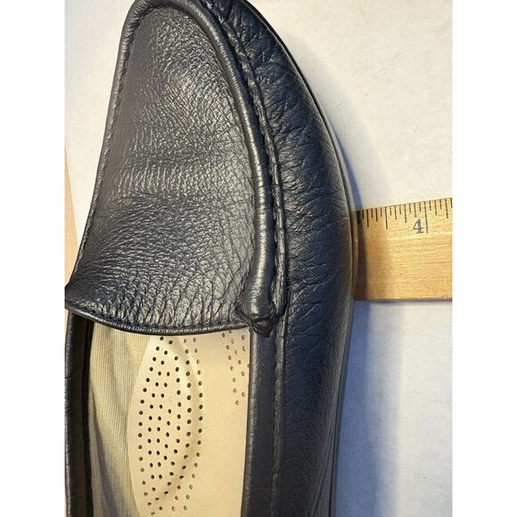 SAS Simplify Tripad Comfort Black Leather Pinch Toe Loafer Shoes Women Sz 8 est - Picture 8 of 14